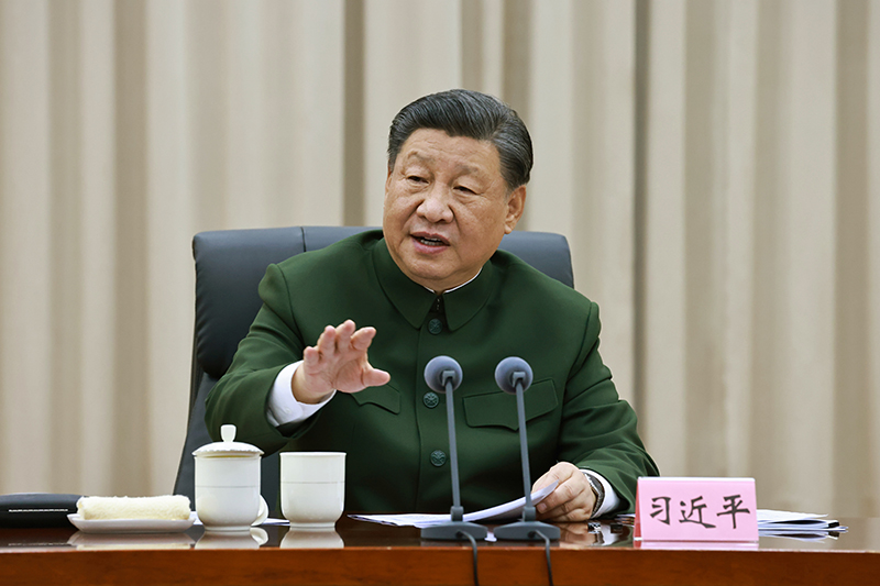 11月29日，中共中央总书记、国度主席、中央军委主席习近平到武警海警总队东海海区指挥部视察。这是习近平颁发沉要讲话。